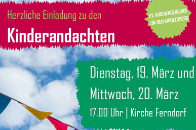 Kinderpassionsandachten in Ferndorf