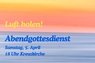 Abendgottesdienst Kreuzkirche 05.04.2025