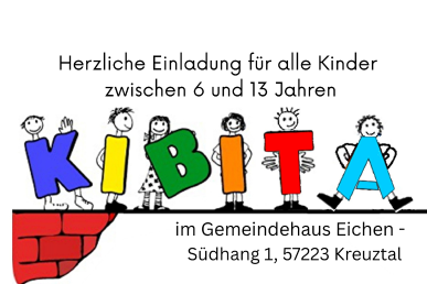 Kinderbibeltage in Eichen 23.10. bis 26.10.2025