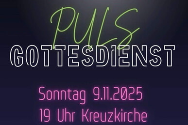 PULS Jugendgottesdienst in Kreuzkirche 09.11.2025