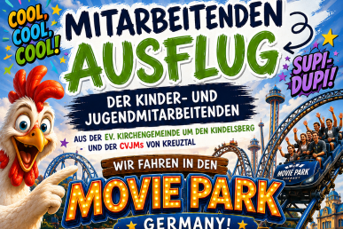Mitarbeitendenausflug Movie Park 10.10.2026