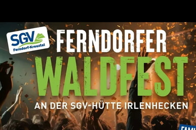 Open Air Waldgottesdienst mit SGV Ferndorf 28.06.