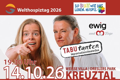 Welthospiztag TABUtanten in Wei&szlig;er Villa Kreuztal 14.10.2026