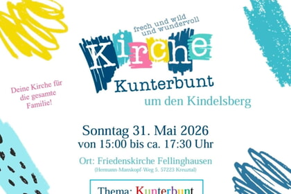 Kirche Kunterbunt 31.05.2026 in Fellinghausen