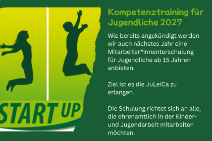 Start Up - Kompetenztraining f&uuml;r Jugendliche 2027