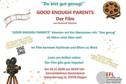 Film "Du bist gut genug" Gemeindehaus Dautenbach/Weidenau 16.11.2026